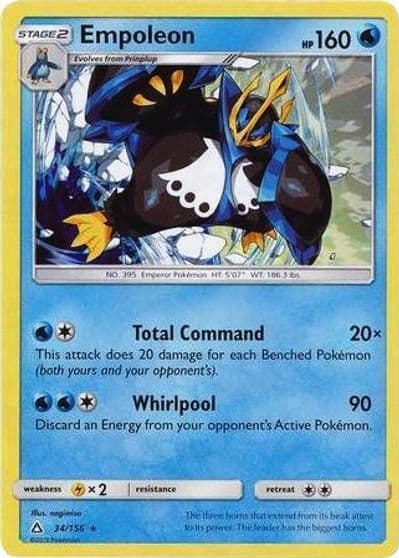 Empoleon (Cracked Ice Holo) Deck Exclusives Pokemon card
