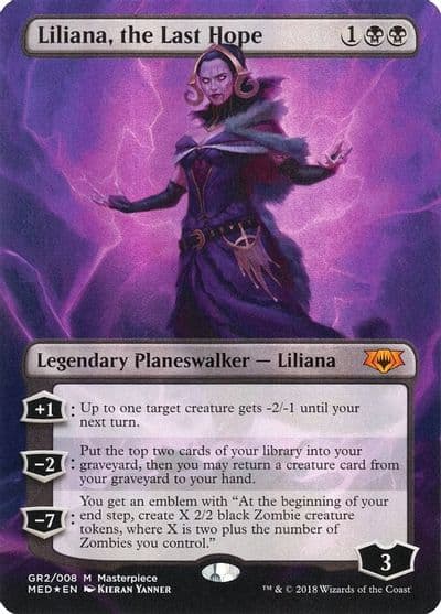 Liliana the Last Hope Mythic Edition: Guilds of Ravnica Magic card