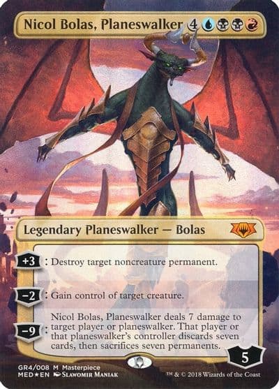 Nicol Bolas Planeswalker Mythic Edition: Guilds of Ravnica Magic card
