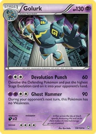 Golurk (EX Dragons Exalted) Deck Exclusives Pokemon card