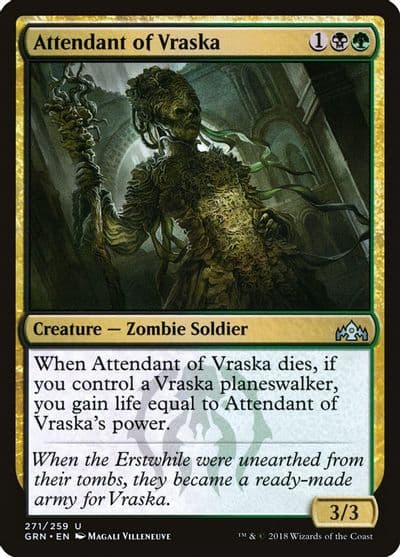 Attendant of Vraska Guilds of Ravnica Magic card