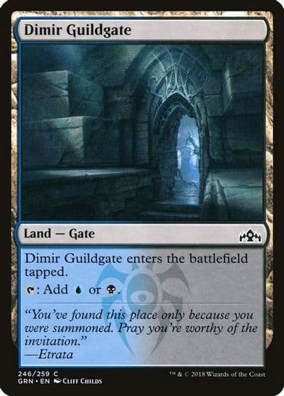 Dimir Guildgate 246 Guilds of Ravnica Magic card