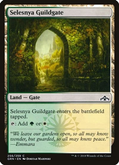 Selesnya Guildgate 256 Guilds of Ravnica Magic card
