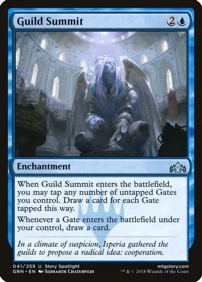 Guild Summit Guilds of Ravnica Magic card