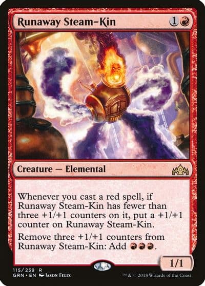Runaway Steam Kin Guilds of Ravnica Magic card