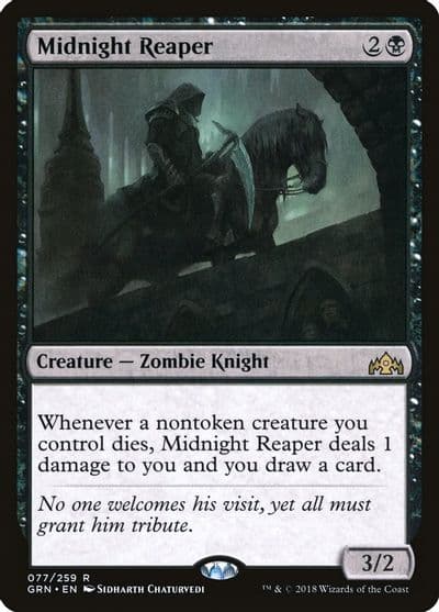 Midnight Reaper Guilds of Ravnica Magic card