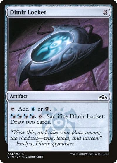 Dimir Locket Guilds of Ravnica Magic card