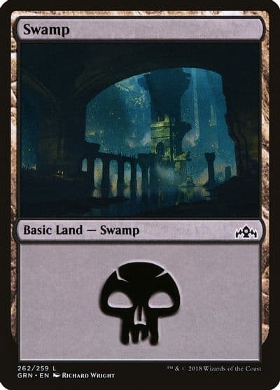Swamp Guilds of Ravnica Magic card