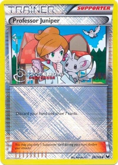 Professor Juniper (2013) Professor Program Promos Pokemon card