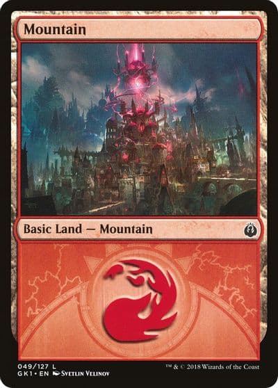 Mountain 049 Guilds of Ravnica: Guild Kits Magic card