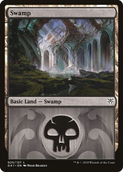 Swamp 025 Guilds of Ravnica: Guild Kits Magic card