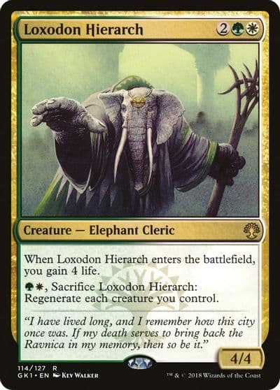 Loxodon Hierarch Guilds of Ravnica: Guild Kits Magic card