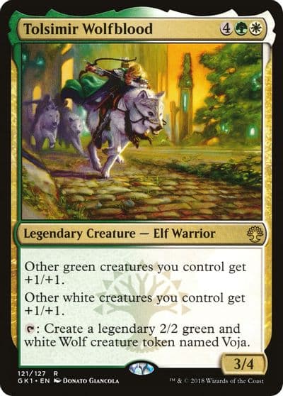 Tolsimir Wolfblood Guilds of Ravnica: Guild Kits Magic card