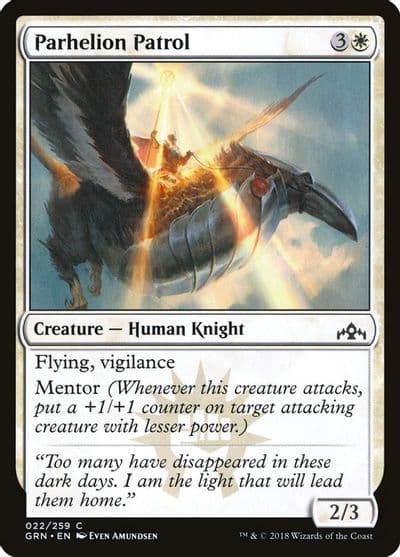 Parhelion Patrol Guilds of Ravnica Magic card