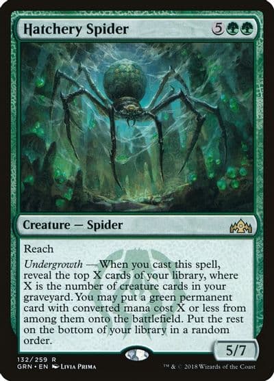Hatchery Spider Guilds of Ravnica Magic card