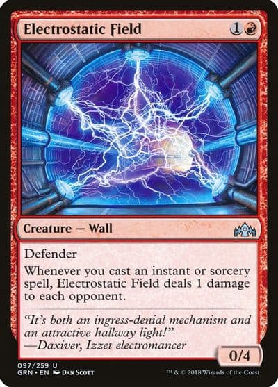 Electrostatic Field Guilds of Ravnica Magic card