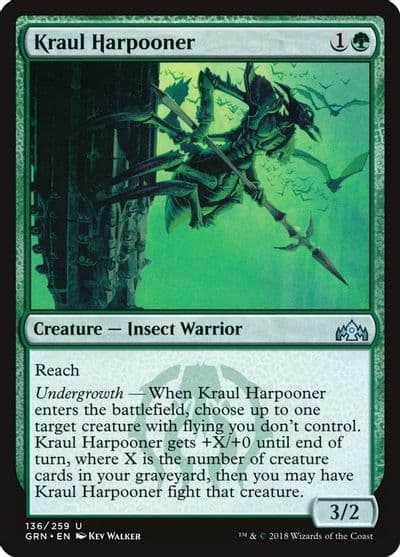 Kraul Harpooner Guilds of Ravnica Magic card
