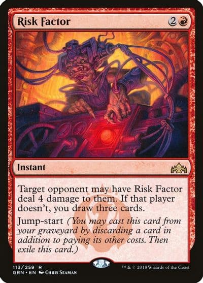 Risk Factor Guilds of Ravnica Magic card