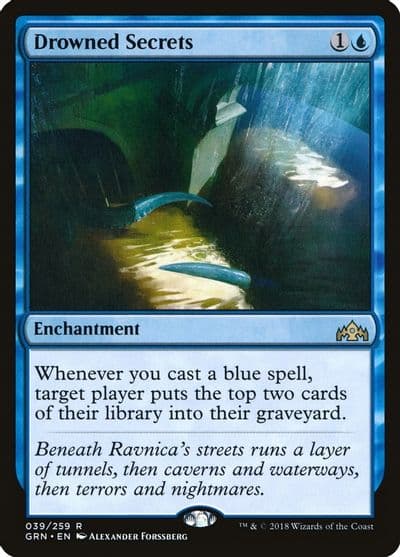 Drowned Secrets Guilds of Ravnica Magic card