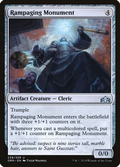 Rampaging Monument Guilds of Ravnica Magic card