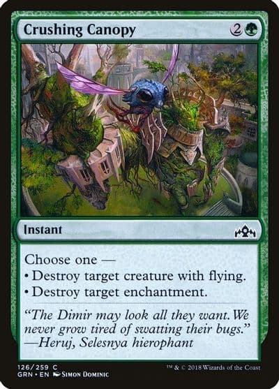 Crushing Canopy Guilds of Ravnica Magic card