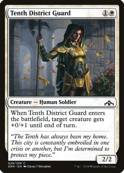 Tenth District Guard Guilds of Ravnica Magic card