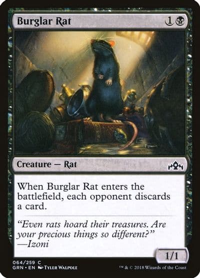 Burglar Rat Guilds of Ravnica Magic card