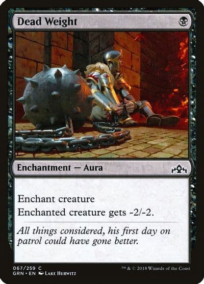 Dead Weight Guilds of Ravnica Magic card