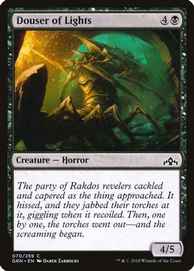Douser of Lights Guilds of Ravnica Magic card