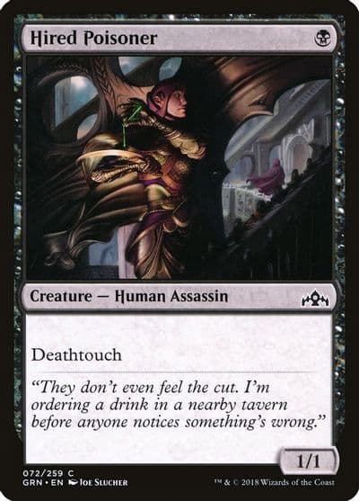 Hired Poisoner Guilds of Ravnica Magic card