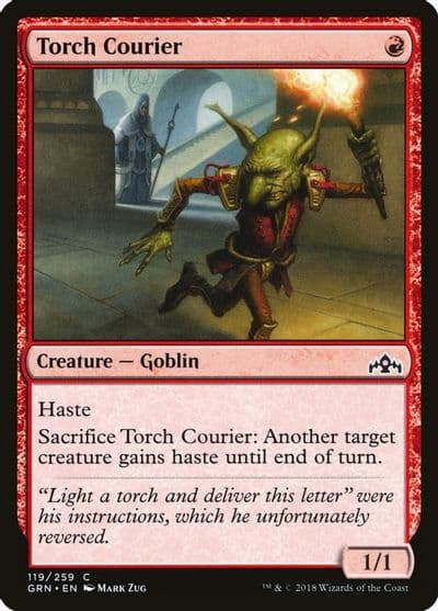 Torch Courier Guilds of Ravnica Magic card