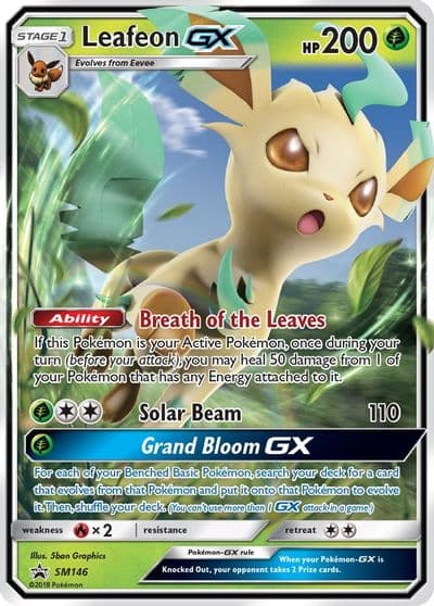 Leafeon GX - SM146 SM Promos Pokemon card