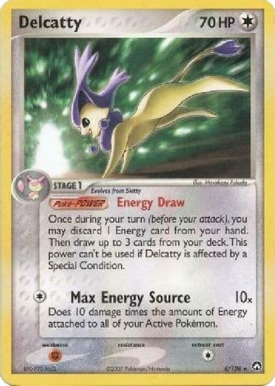 Delcatty (EX Power Keepers) Deck Exclusives Pokemon card