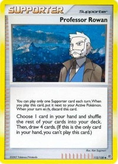 Professor Rowan (Cosmos Holo) Miscellaneous Cards & Products Pokemon card