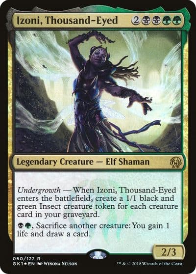 Izoni Thousand Eyed Guilds of Ravnica: Guild Kits Magic card