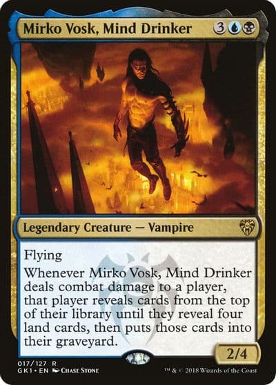 Mirko Vosk Mind Drinker Guilds of Ravnica: Guild Kits Magic card