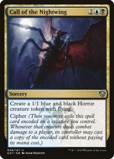 Call of the Nightwing Guilds of Ravnica: Guild Kits Magic card