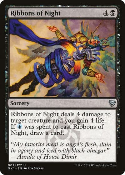 Ribbons of Night Guilds of Ravnica: Guild Kits Magic card