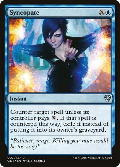 Syncopate Guilds of Ravnica: Guild Kits Magic card