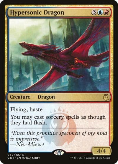 Hypersonic Dragon Guilds of Ravnica: Guild Kits Magic card