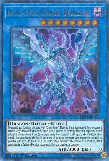 Blue Eyes Chaos Dragon Legendary Duelists: White Dragon Abyss Yu-Gi-Oh! card