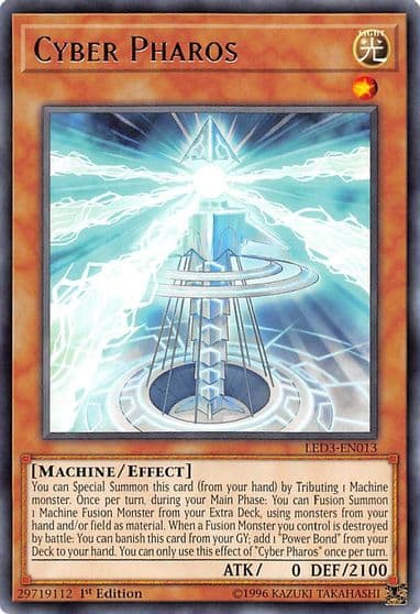Cyber Pharos Legendary Duelists: White Dragon Abyss Yu-Gi-Oh! card