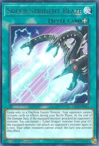 Super Strident Blaze Legendary Duelists: White Dragon Abyss Yu-Gi-Oh! card