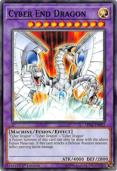 Cyber End Dragon Legendary Duelists: White Dragon Abyss Yu-Gi-Oh! card