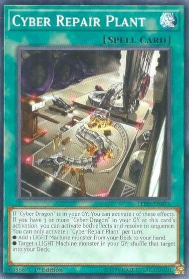 Cyber Repair Plant Legendary Duelists: White Dragon Abyss Yu-Gi-Oh! card