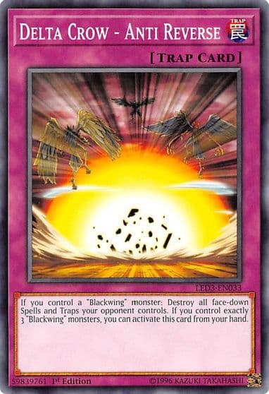 Delta Crow Anti Reverse Legendary Duelists: White Dragon Abyss Yu-Gi-Oh! card
