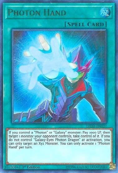 Photon Hand Legendary Duelists: White Dragon Abyss Yu-Gi-Oh! card