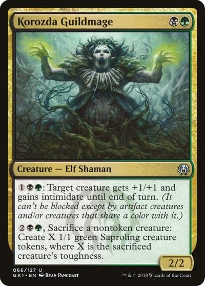 Korozda Guildmage Guilds of Ravnica: Guild Kits Magic card