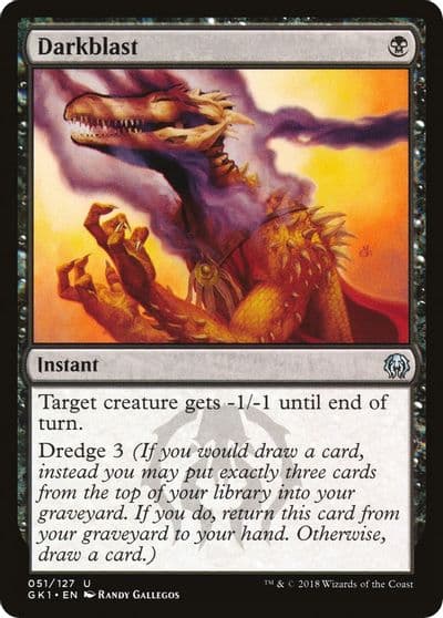 Darkblast Guilds of Ravnica: Guild Kits Magic card