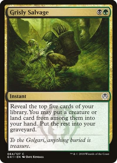 Grisly Salvage Guilds of Ravnica: Guild Kits Magic card